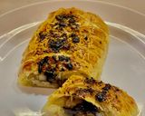 Foto langkah ke 5 dari resep [Eps. 52] Choco Cheese Banana Strudel 🍌🍫🧀.