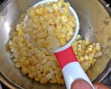 A picture of step 5 of Basil Corn Pasta.