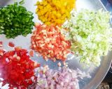 A picture of step 1 of Healthy Chapati punch.