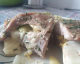 Foto del paso 11 de la receta: Solomillo relleno de calabacín, provolone, huevo duro y manzana