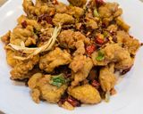 Foto langkah ke 9 dari resep Ayam Cabai Garam.