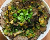 Hình bước làm 4 của món Tim heo nấu roti