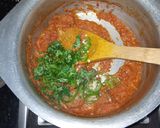 A picture of step 9 of Tomato Lotus Masala.