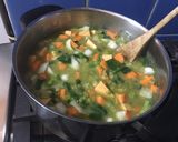 Foto del paso 4 de la receta: Sopa de arvejas, opción vegana