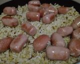 Foto del paso 5 de la receta: Arroz integral con salchichas