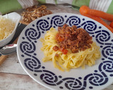Foto del paso 6 de la receta: Pasta con salsa boloñesa y nueces