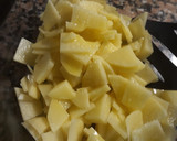 Foto del paso 1 de la receta: Tortilla express de patata y salmón ahumado