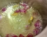 A picture of step 2 of Rose Tea.