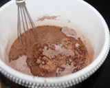 Foto langkah ke 4 dari resep Eggless Cake Coklat Sangat Moist, Lembut (tanpa telur, tanpa mix.