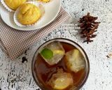 Foto langkah ke 3 dari resep Lemon Mint Iced Cubes Coffee.