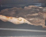 Foto del paso 2 de la receta: Matambrito en barbacoa y 4 quesos con puré mixto