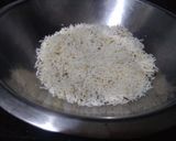 A picture of step 1 of Leftover Rice Pizza.