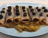 Foto del paso 5 de la receta Balotines Melosos de Pavo Rellenos de Morcilla Especiada y Miel al Vapor de Microondas