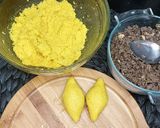 A picture of step 8 of Stuffed Rice Dumpling kabab.