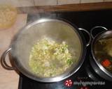 Σούπα “βάλσαμο”, με μπρόκολο, πράσο και πατάτες φωτογραφία βήματος 5