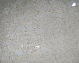 A picture of step 1 of Corn rice.