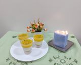 A picture of step 8 of Orange creamy pudding custard.