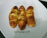 Foto langkah ke 3 dari resep Pisang Coklat Keju (Cemilan Mendadak).