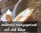A picture of step 3 of Beef yakhni palao.