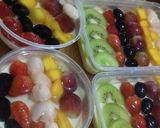 Foto langkah ke 3 dari resep Puding Sutra Buah.