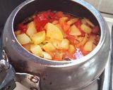 A picture of step 3 of Spicy mashed Turnip Recipe 😋😋(shalgam Bharta).