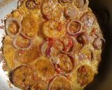 A picture of step 4 of Plantain fritata.