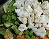 A picture of step 2 of Ghee Veg Masala Pulao.
