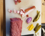 Foto del paso 1 de la receta: Enrollado de carne en Salsa de Verduras