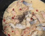 A picture of step 2 of Creamy Trout and Hake Pasta.