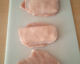 Foto del paso 2 de la receta: Libritos de lomo rellenos de York y queso