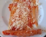 Foto del paso 3 de la receta: Spaghetti con Salchichas