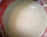 A picture of step 2 of Ikima or tsatsafa (crunchy pancake).