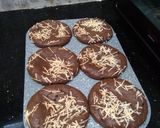 Foto langkah ke 8 dari resep MUFFIN coklat KEJU DEBM/KETO.
