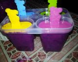 Foto langkah ke 3 dari resep Es Loli Buah Naga (DIY Popsicle).