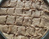 A picture of step 8 of Peanut Barfi.
