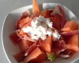 Foto del paso 3 de la receta Ensalada de melón con jamón