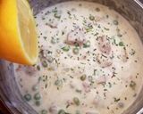 Tejszínes zöldborsós sertéscomb 🍖🍃 recept fázis 4 fotója