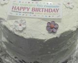 Foto del paso 15 de la receta Rainbow cake. Tarta arco iris
