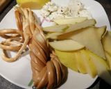 Töltött karaj (birssel, kecskesajttal) bacon köntösben recept fázis 1 fotója