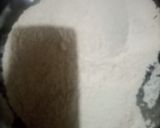 A picture of step 1 of Half done Frozen rotyaan.