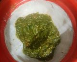 A picture of step 2 of Spinach Soup.