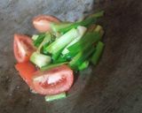 Foto langkah ke 3 dari resep Tumis Hati Kentang Daun Bawang.