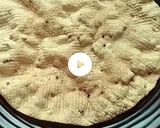 A picture of step 1 of Masala papad.