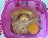 Foto del paso 3 de la receta: Panqueque de avena y banana