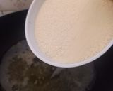 A picture of step 2 of Kakara Pitha (Odisha).