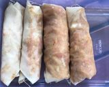รูปขั้นตอนการทำที่ 3 ของ ปอเปี๊ยเด็กไม่ได้กินผักมานาน (อาหารเด็ก)