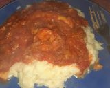 Foto del paso 3 de la receta: Salsa de zucchini Roja con pollo con arroz frito a la coliflor con Queso
