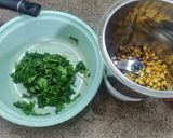 A picture of step 2 of Instant rava coconut puda/aapam (pancake) with coconut chatani.