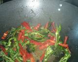 Tuna ginger stir-fry. (First allotment crop stir fry) recipe step 1 photo