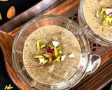 A picture of step 7 of Kuttu Atta Phirni (Buckwheat Flour Pudding).